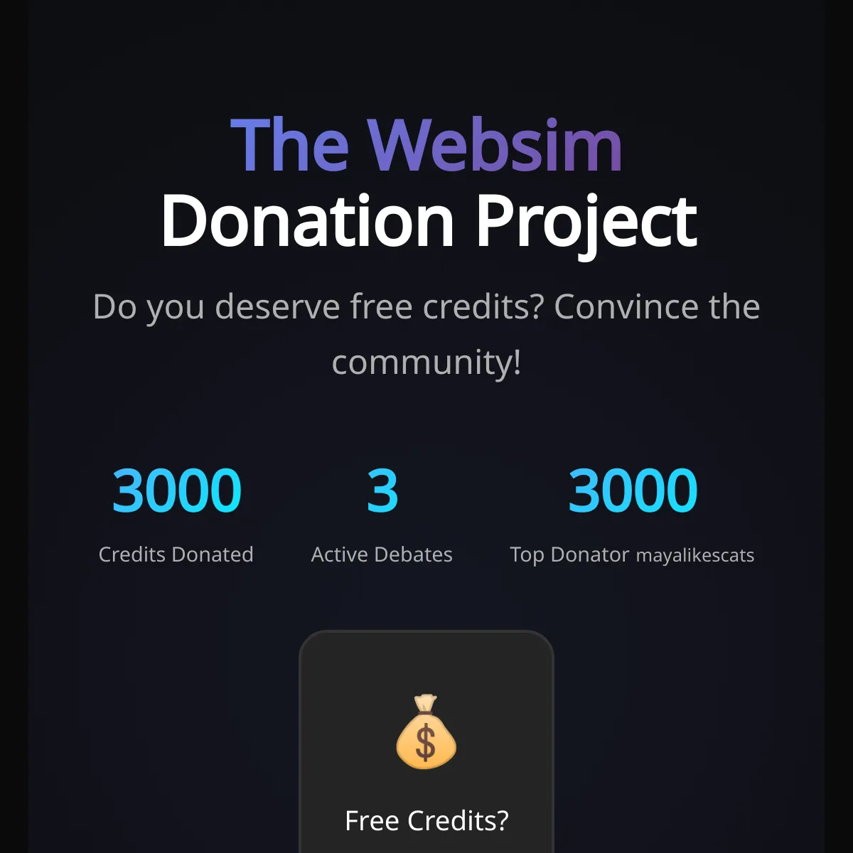 the project is loading