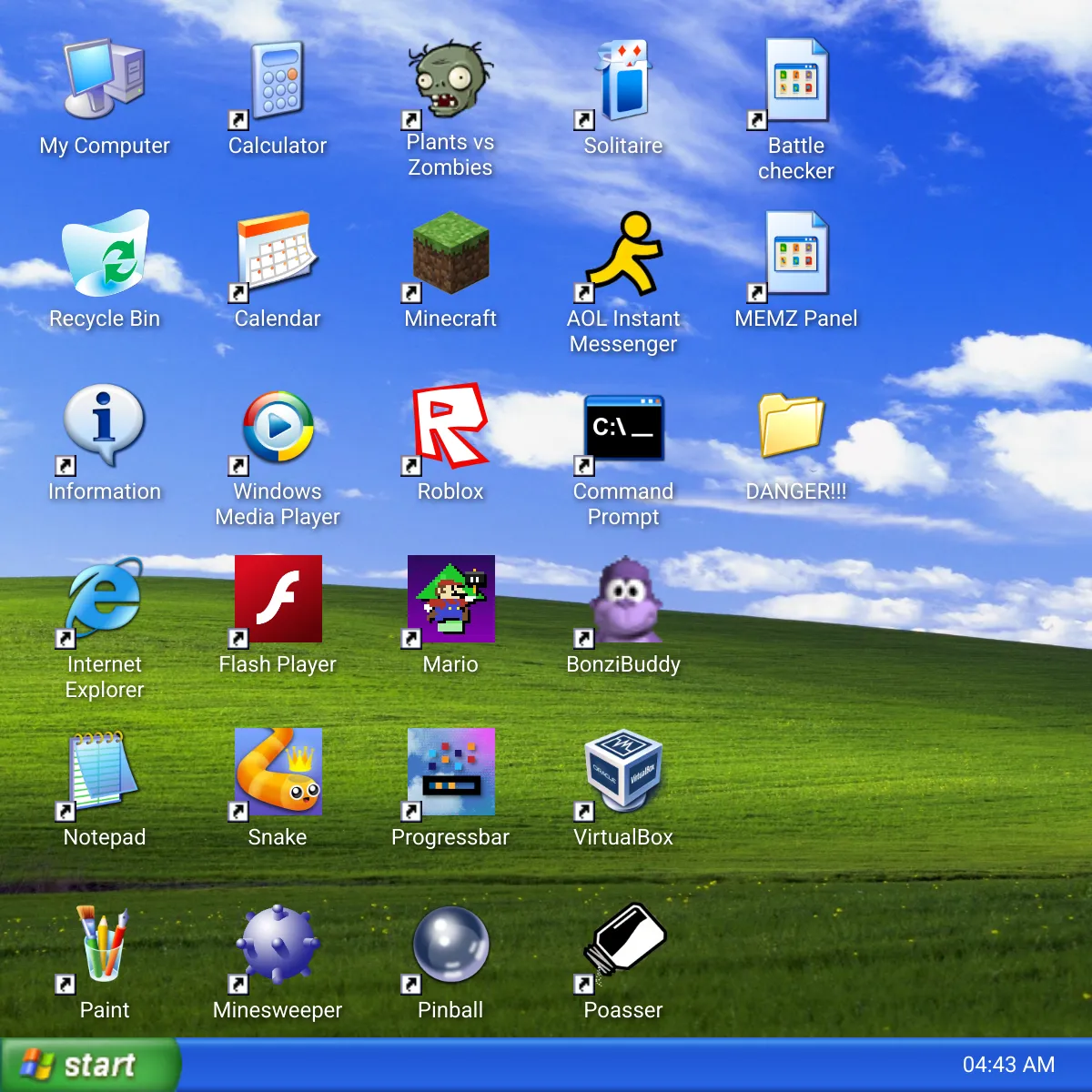 Windows XP Simulator with AI Internet
