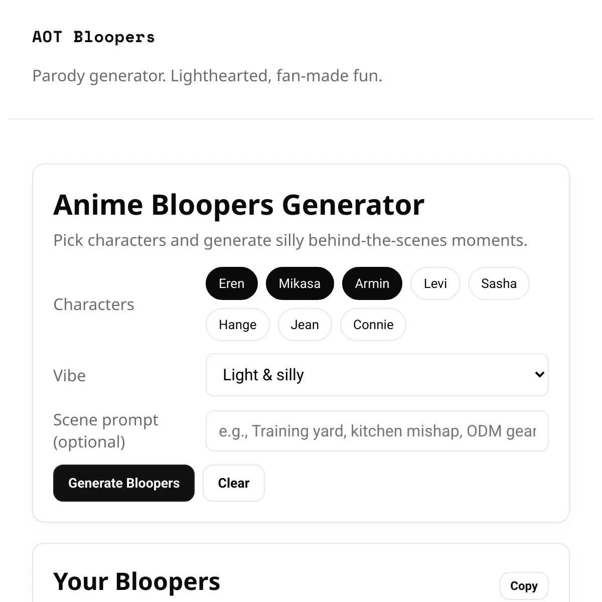 the project is loading