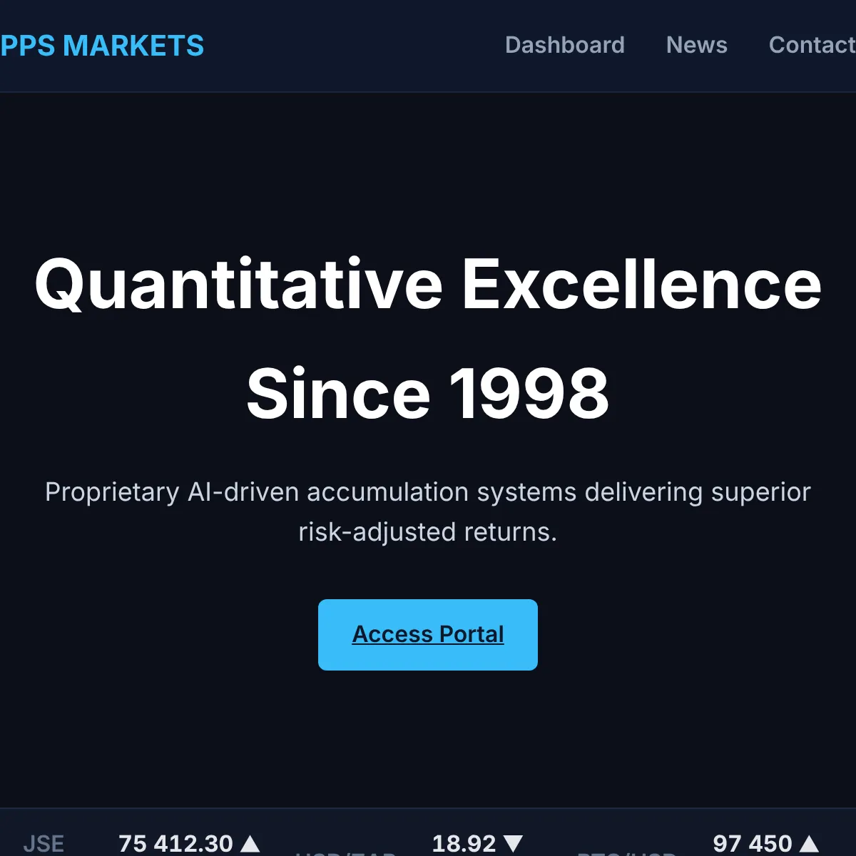PPS Investment – Client Portal