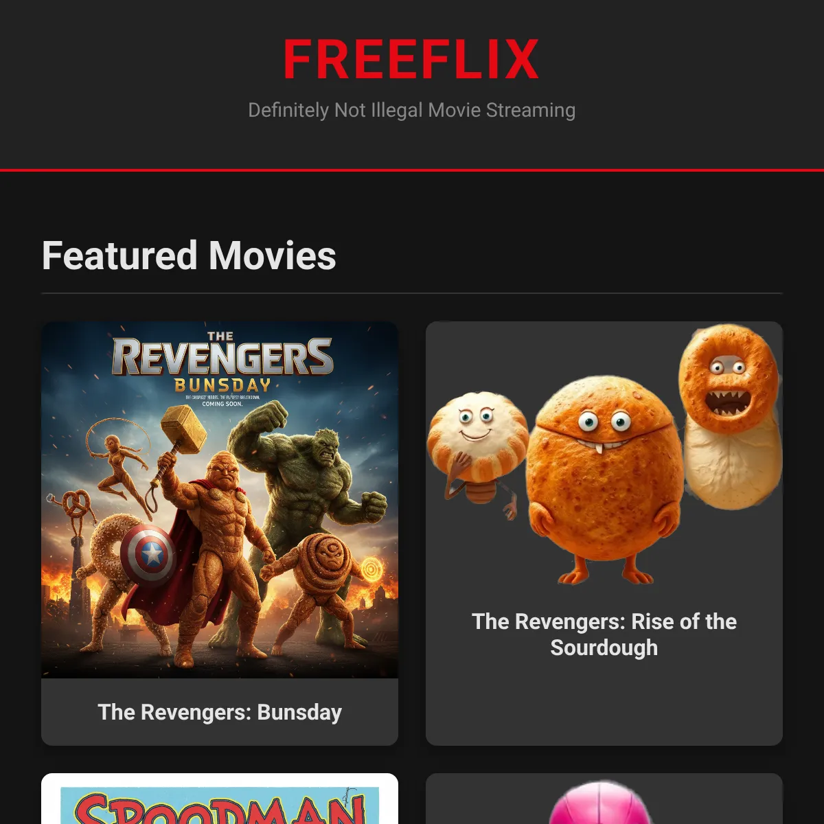 FreeFlix - Watch Your Favorite Flicks