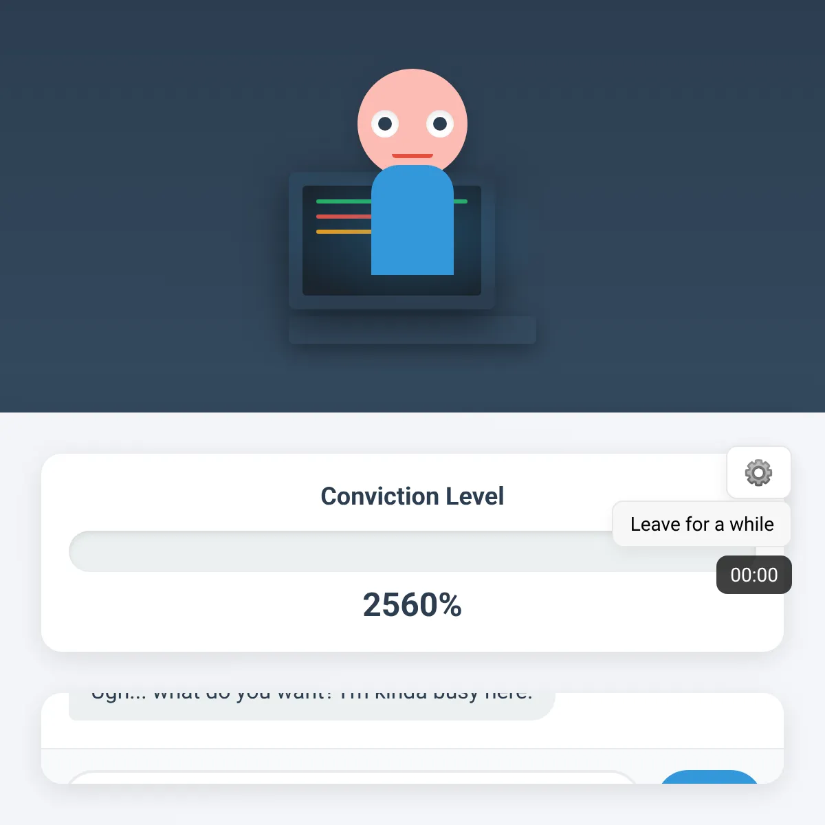 Convince the Boy to Leave His Computer