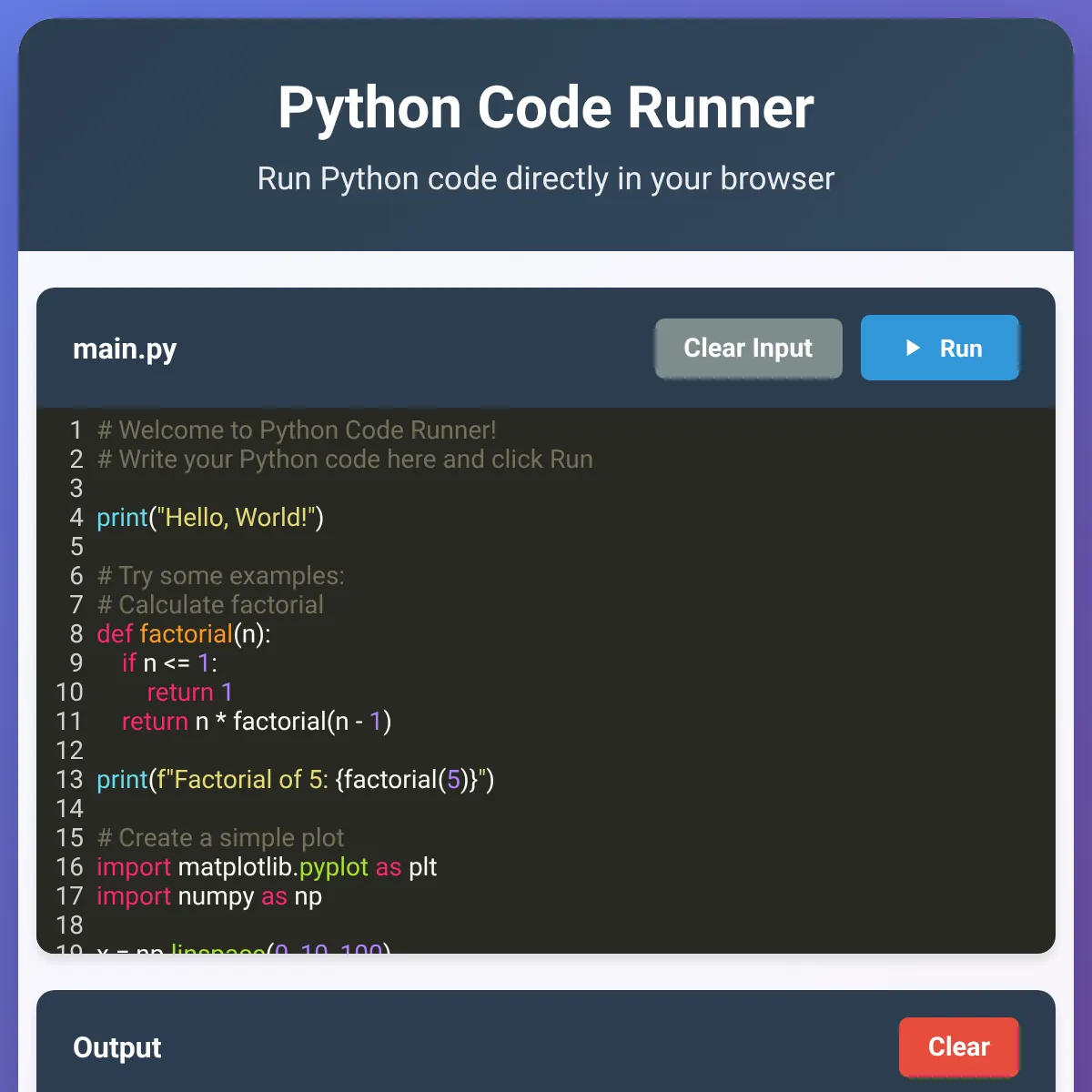 the project is loading