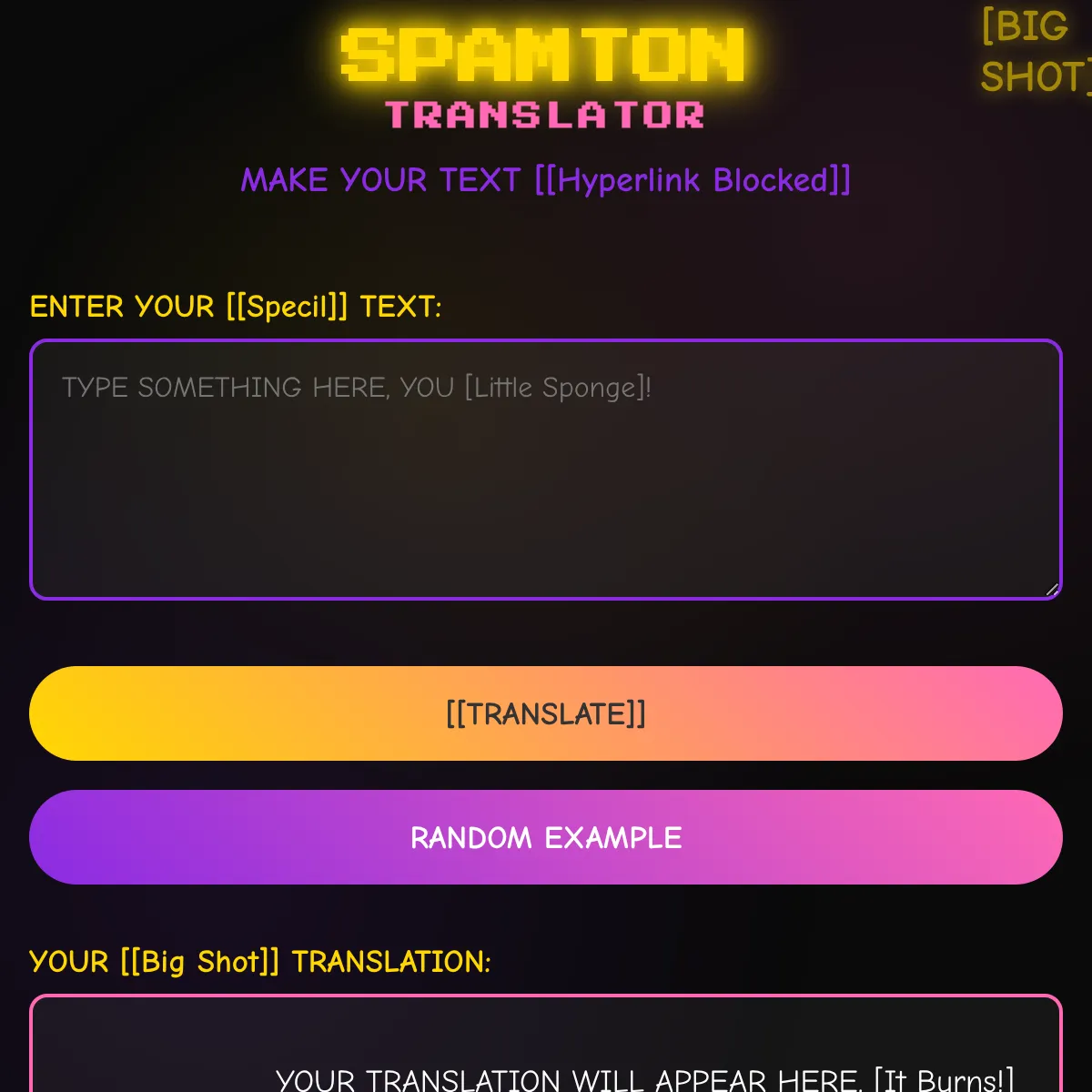 the project is loading