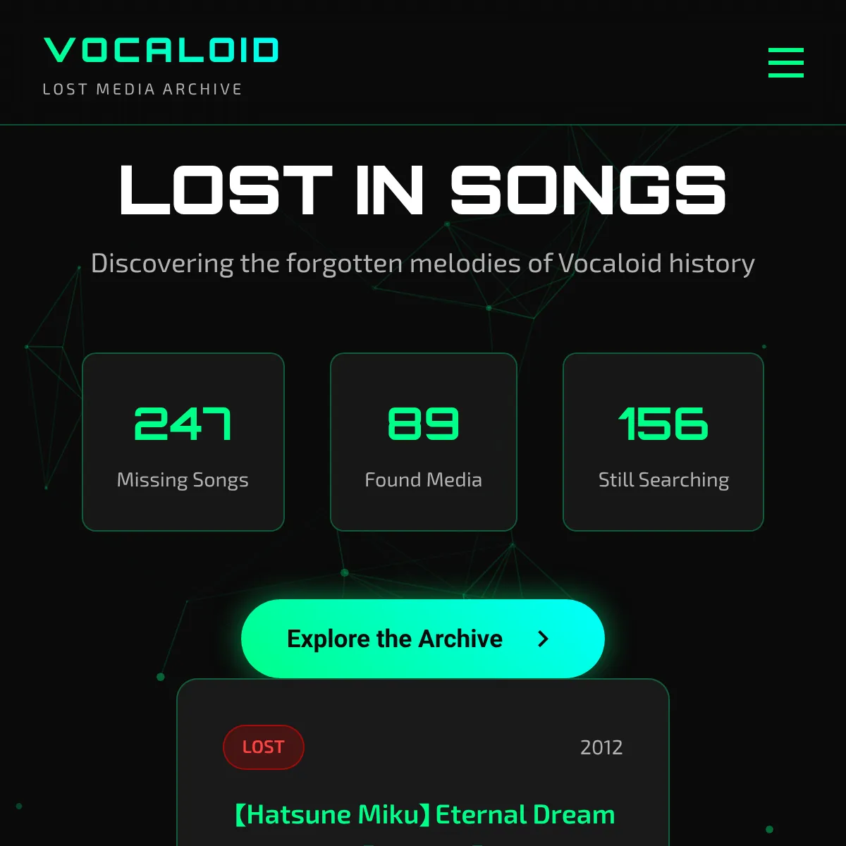 Vocaloid Lost Media Wiki