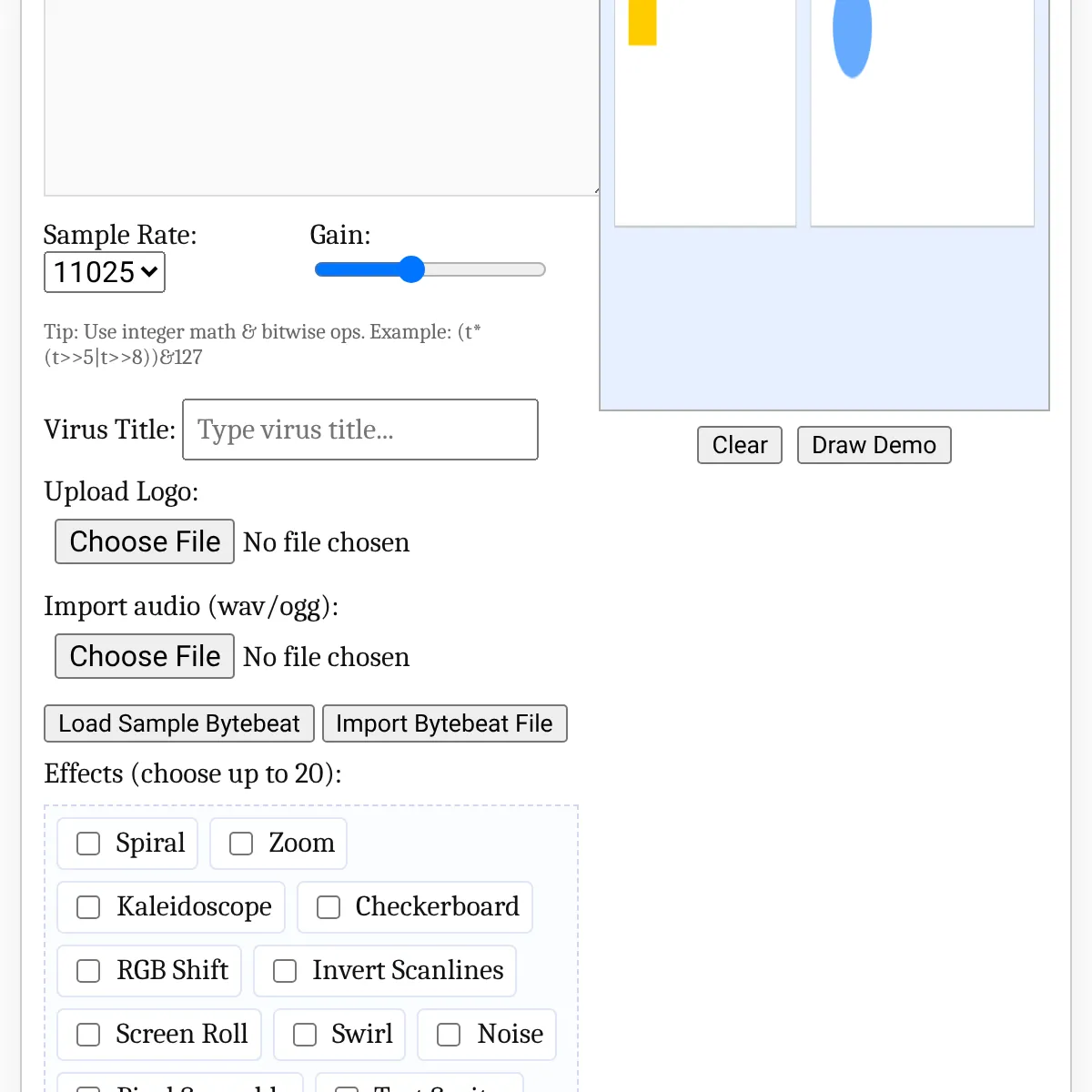 the project is loading
