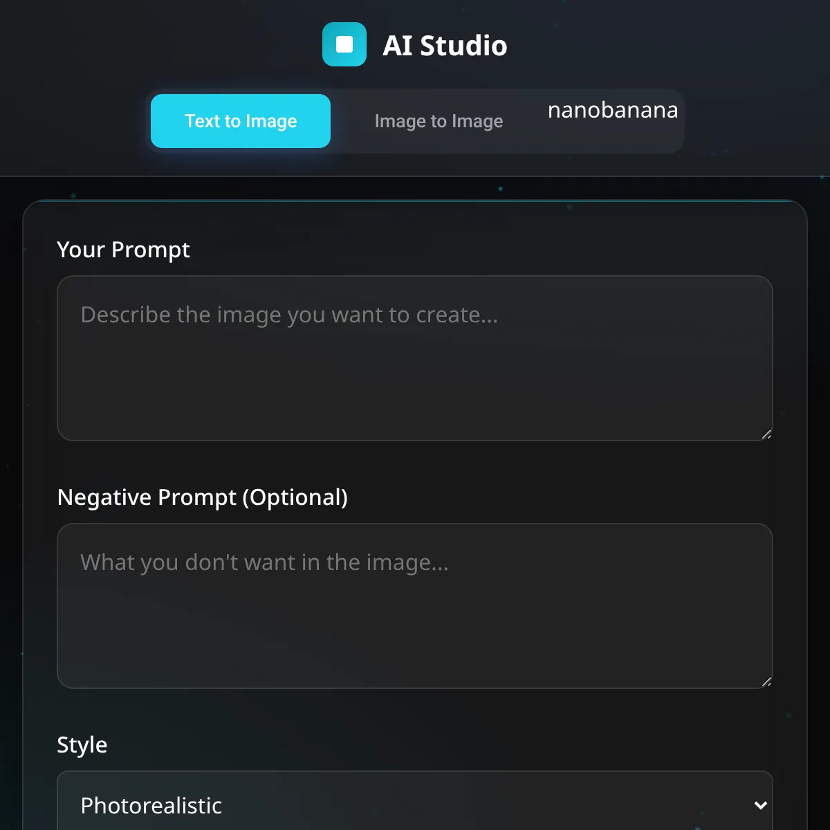 AI Image Studio