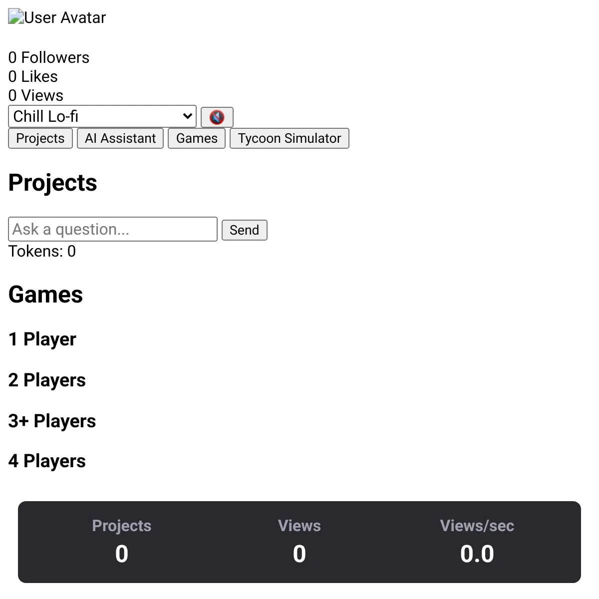 the project is loading