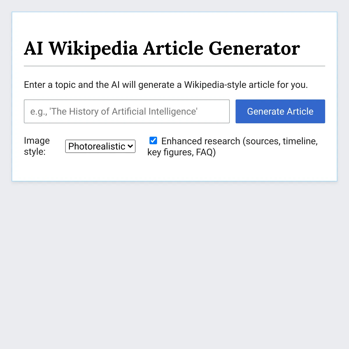 the project is loading