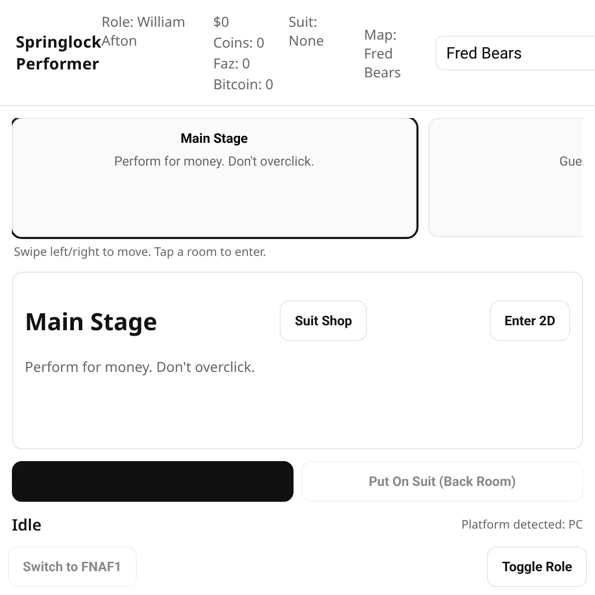 Springlock Fnaf game