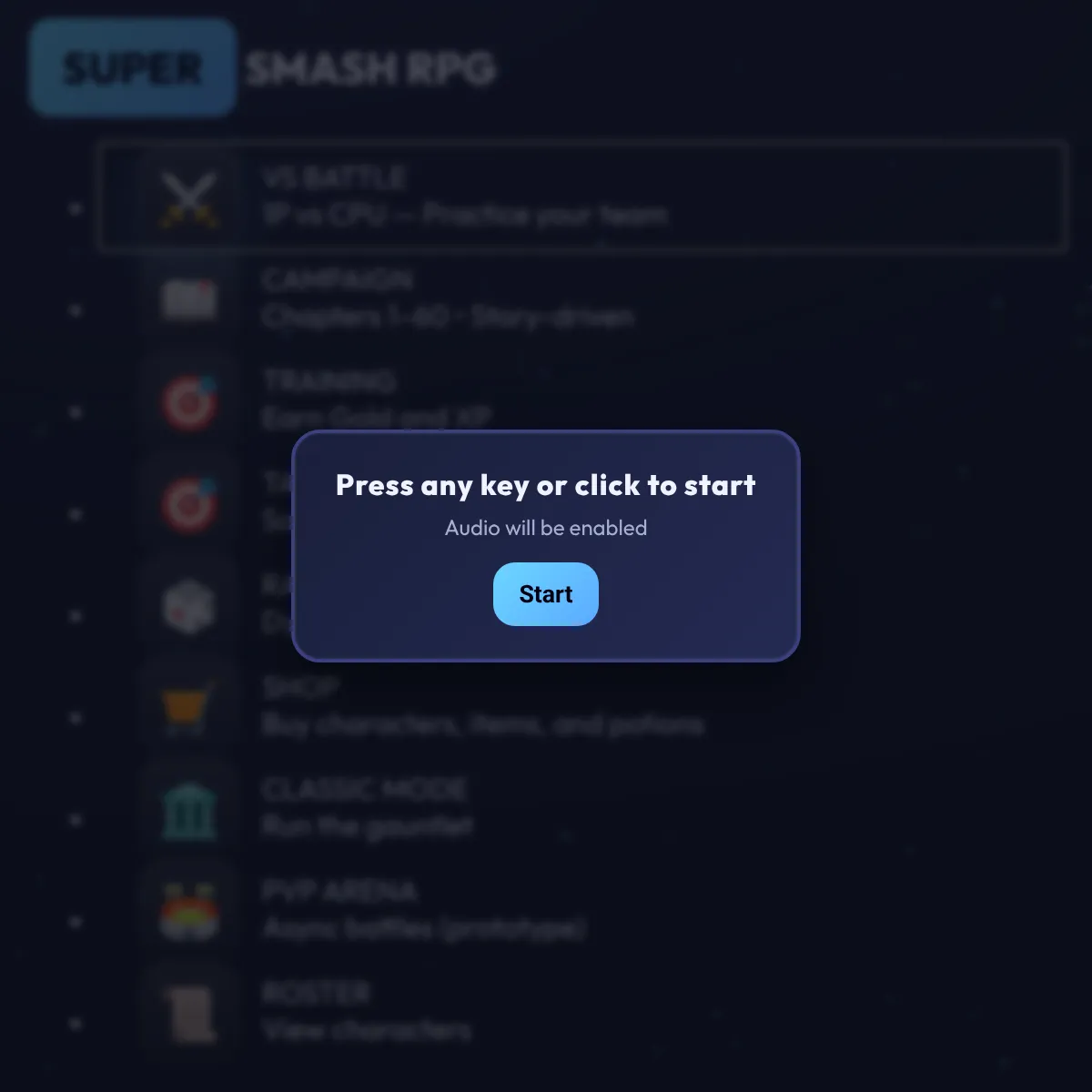 the project is loading
