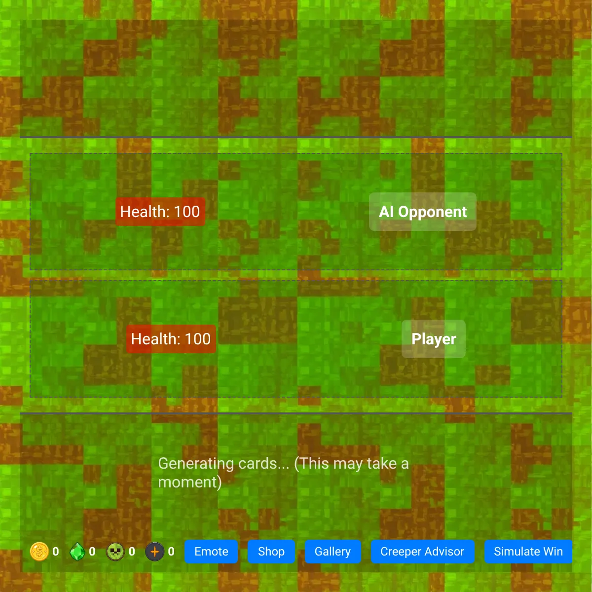 the project is loading