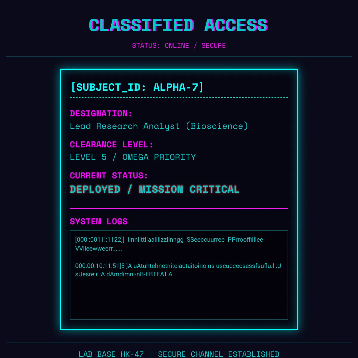 the project is loading