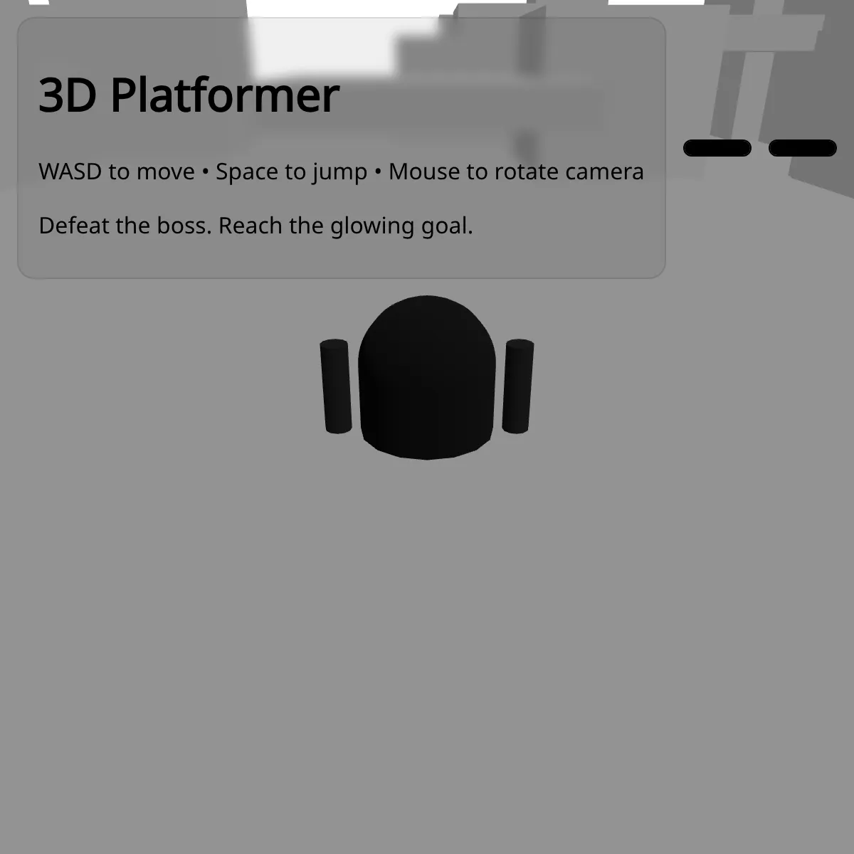 3d platformer prototype