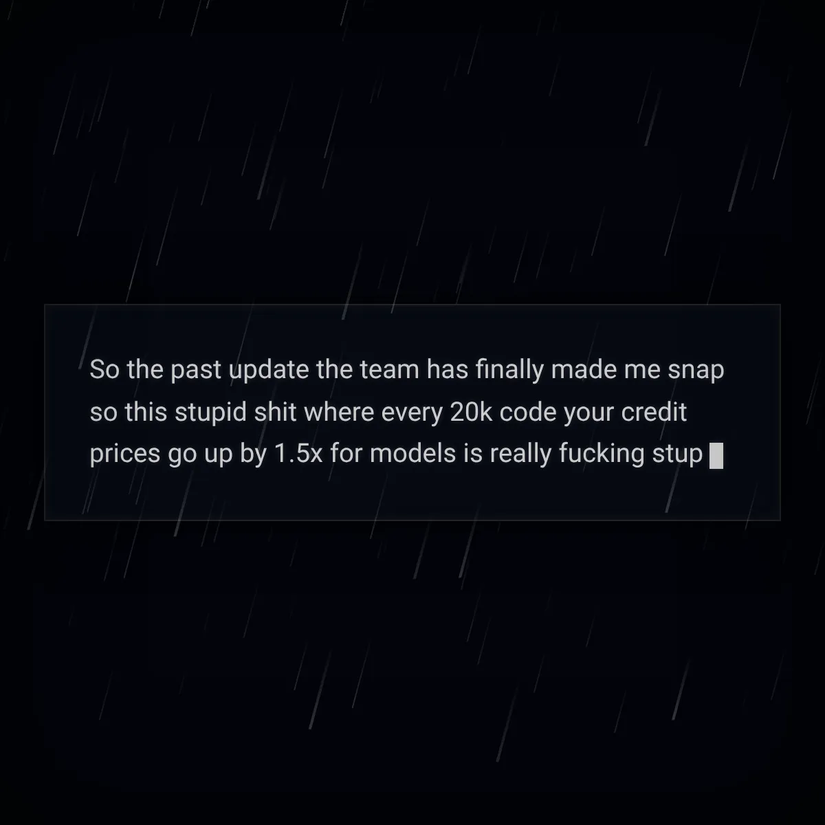 the project is loading