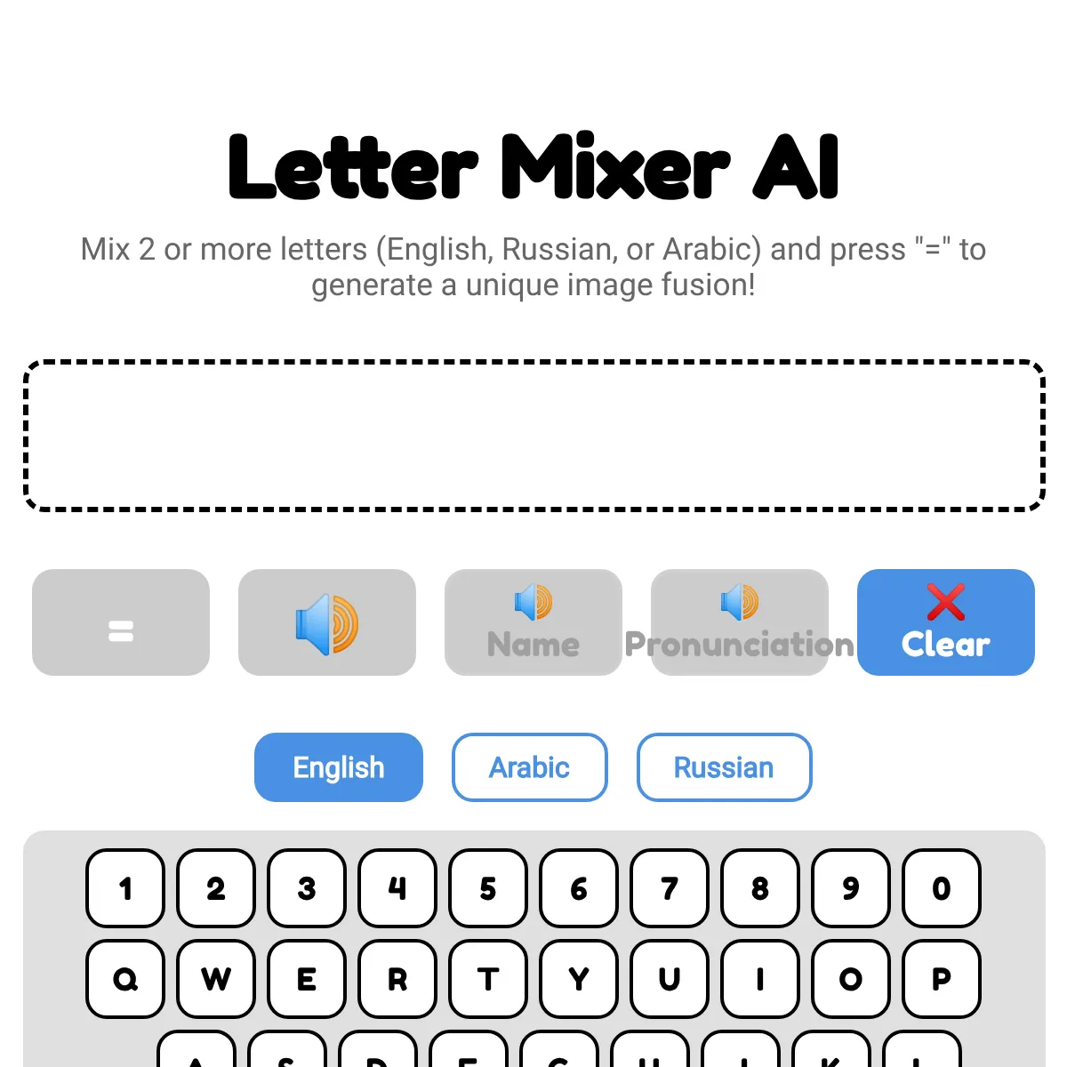 Letter Mixer (big update)