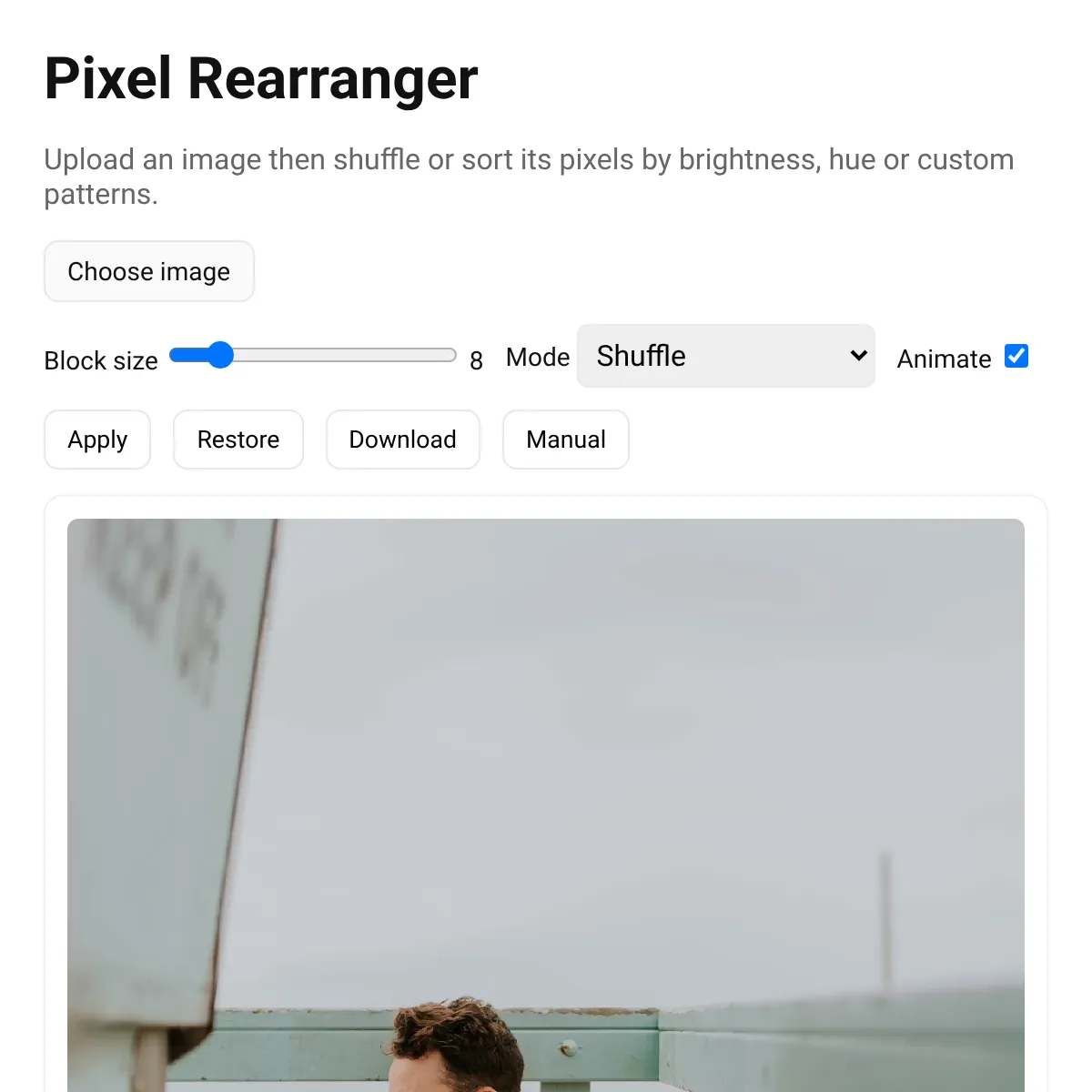 Pixel Rearranger