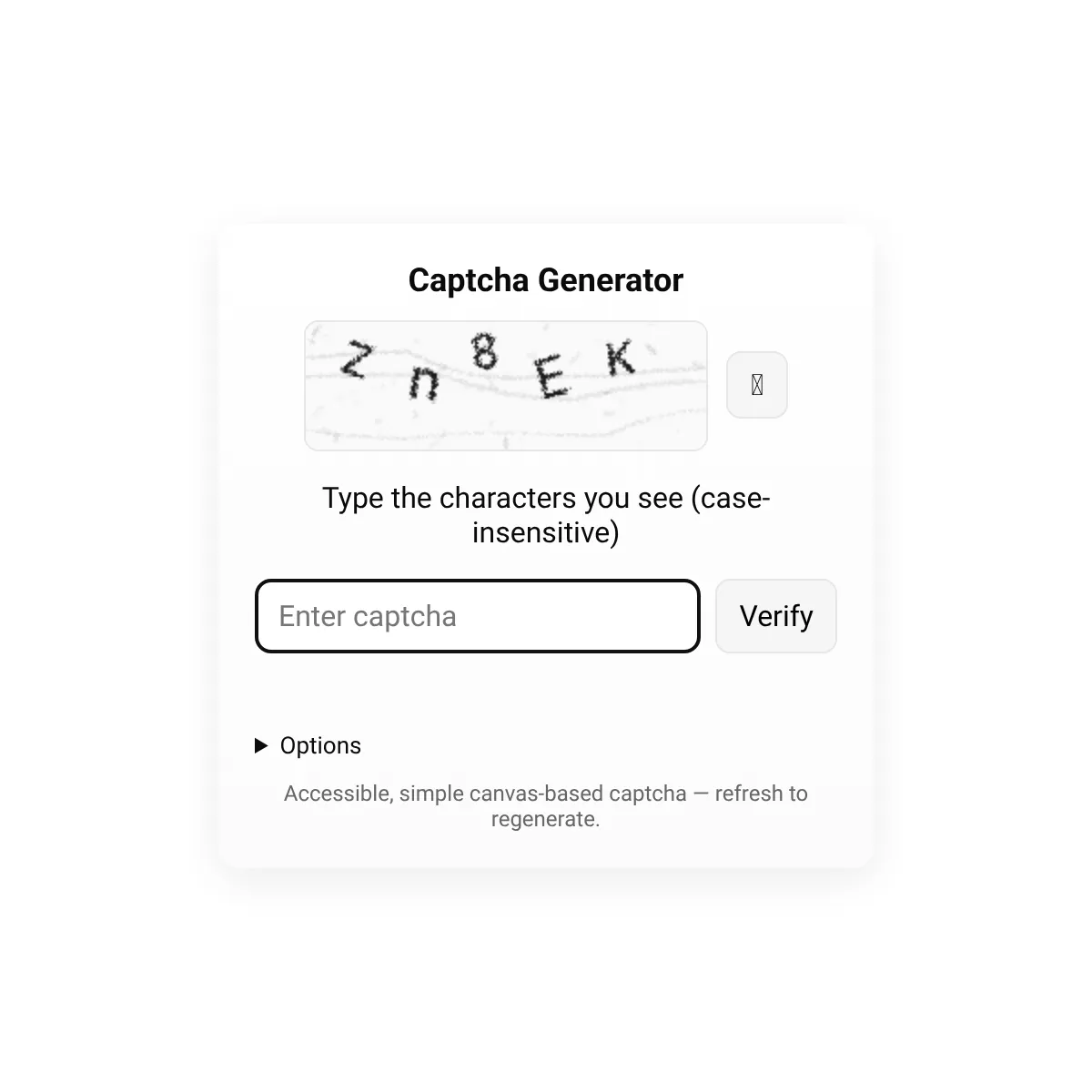 Captcha Generator