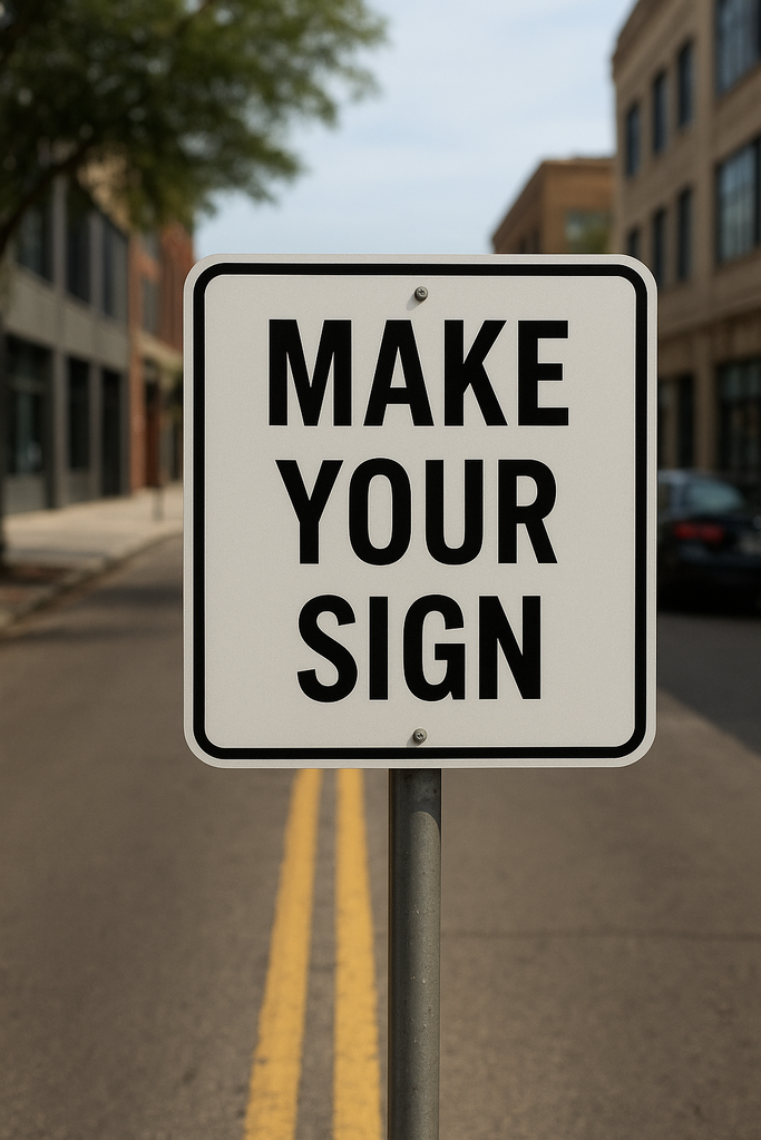 AI Traffic Sign Maker