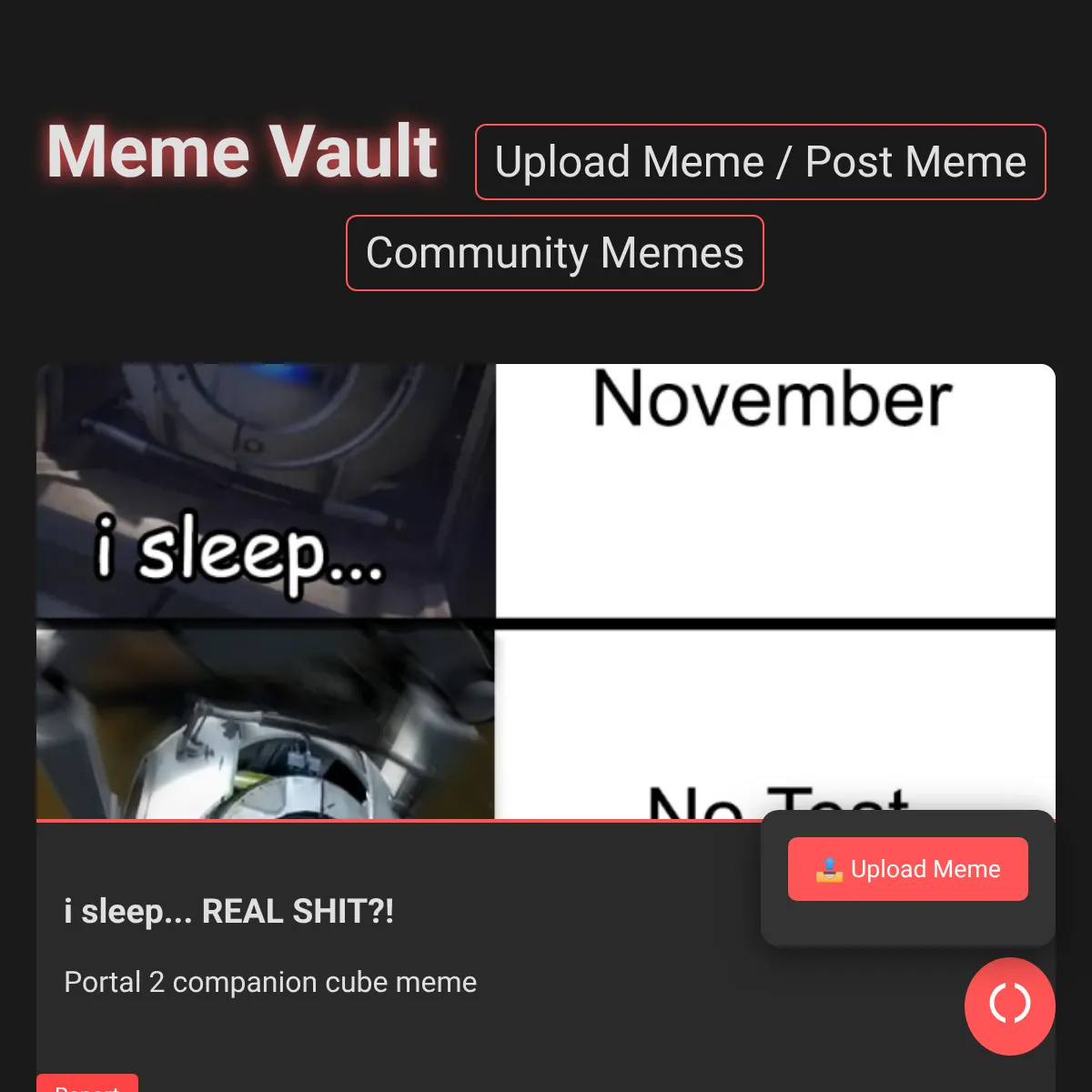 the project is loading