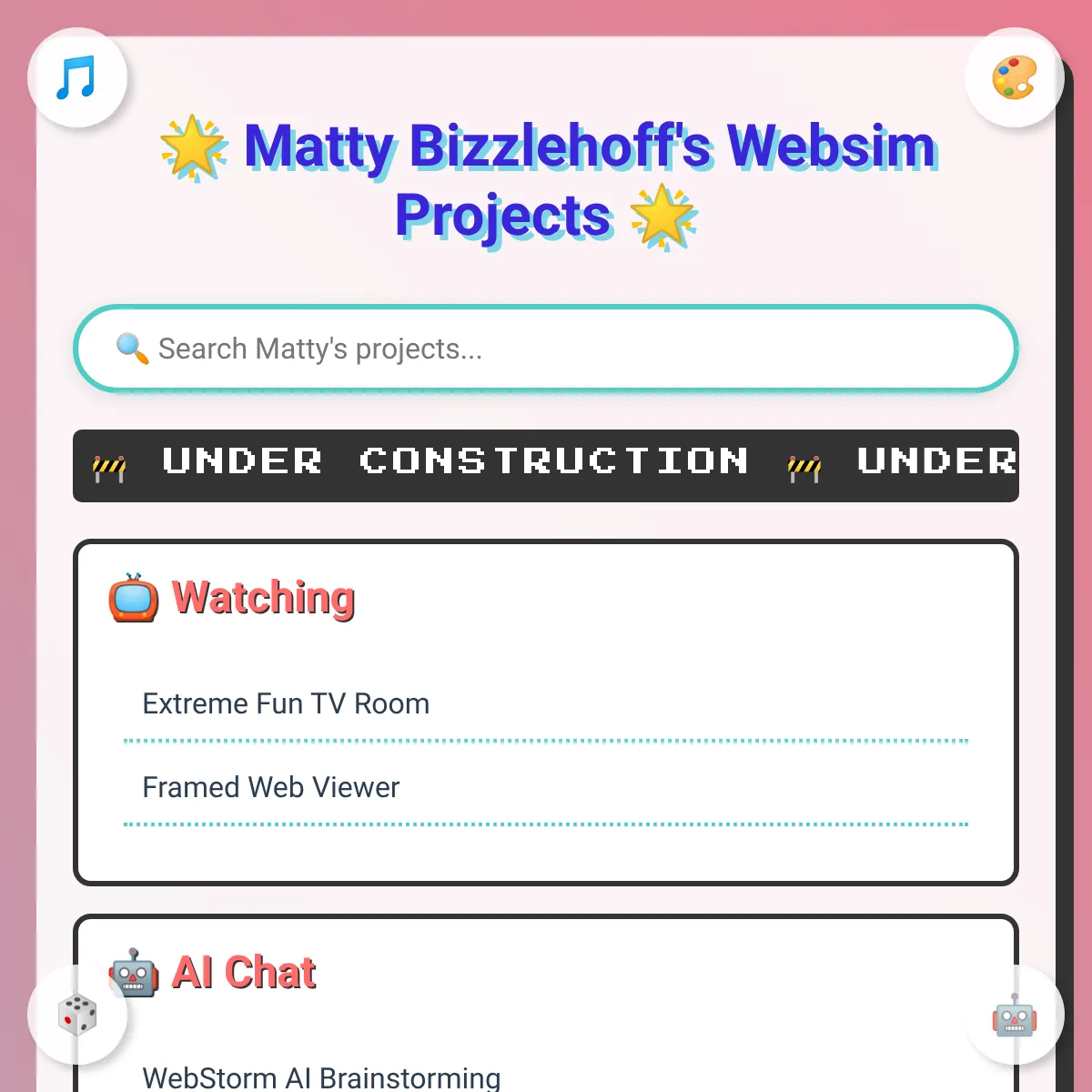 the project is loading