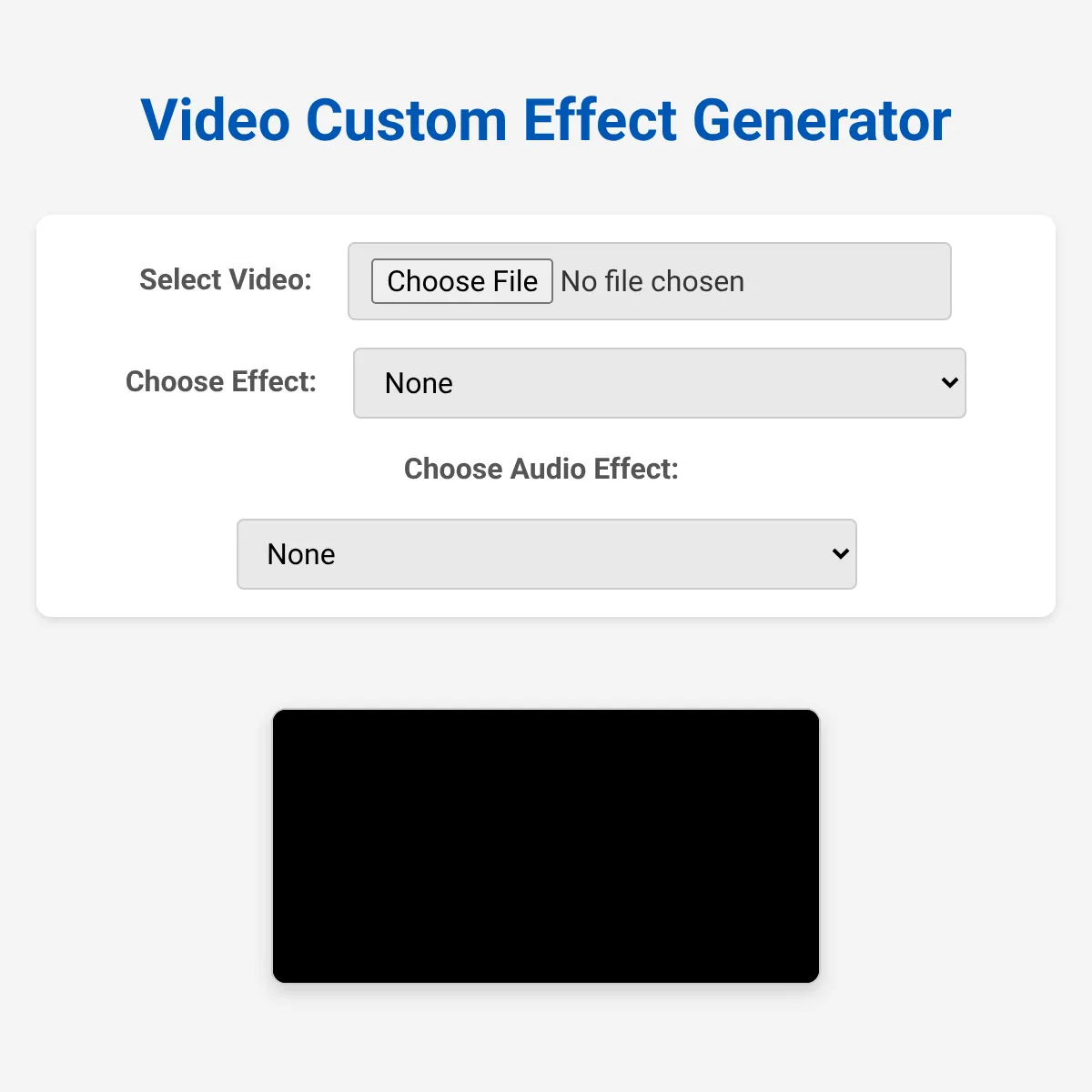 the project is loading