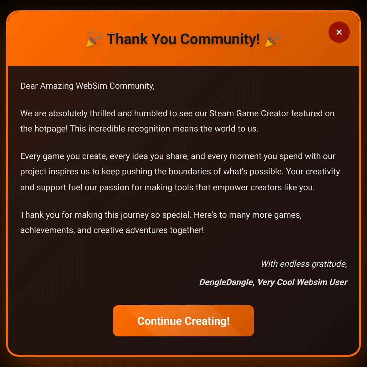the project is loading