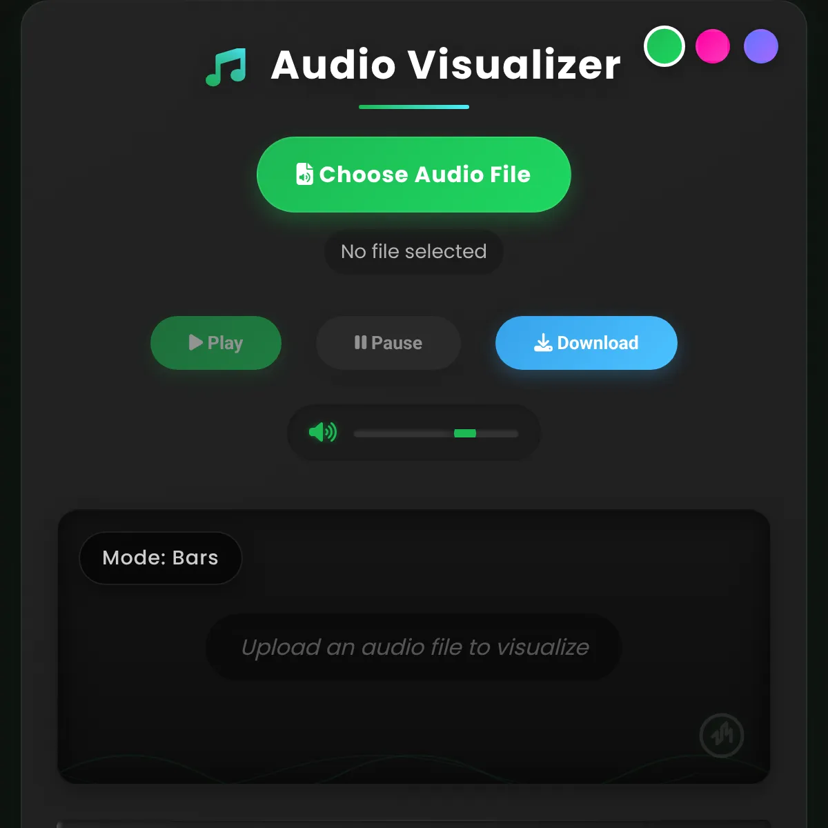 Audio Visualizer