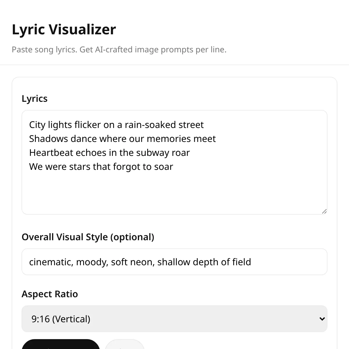 Lyric Visualizer