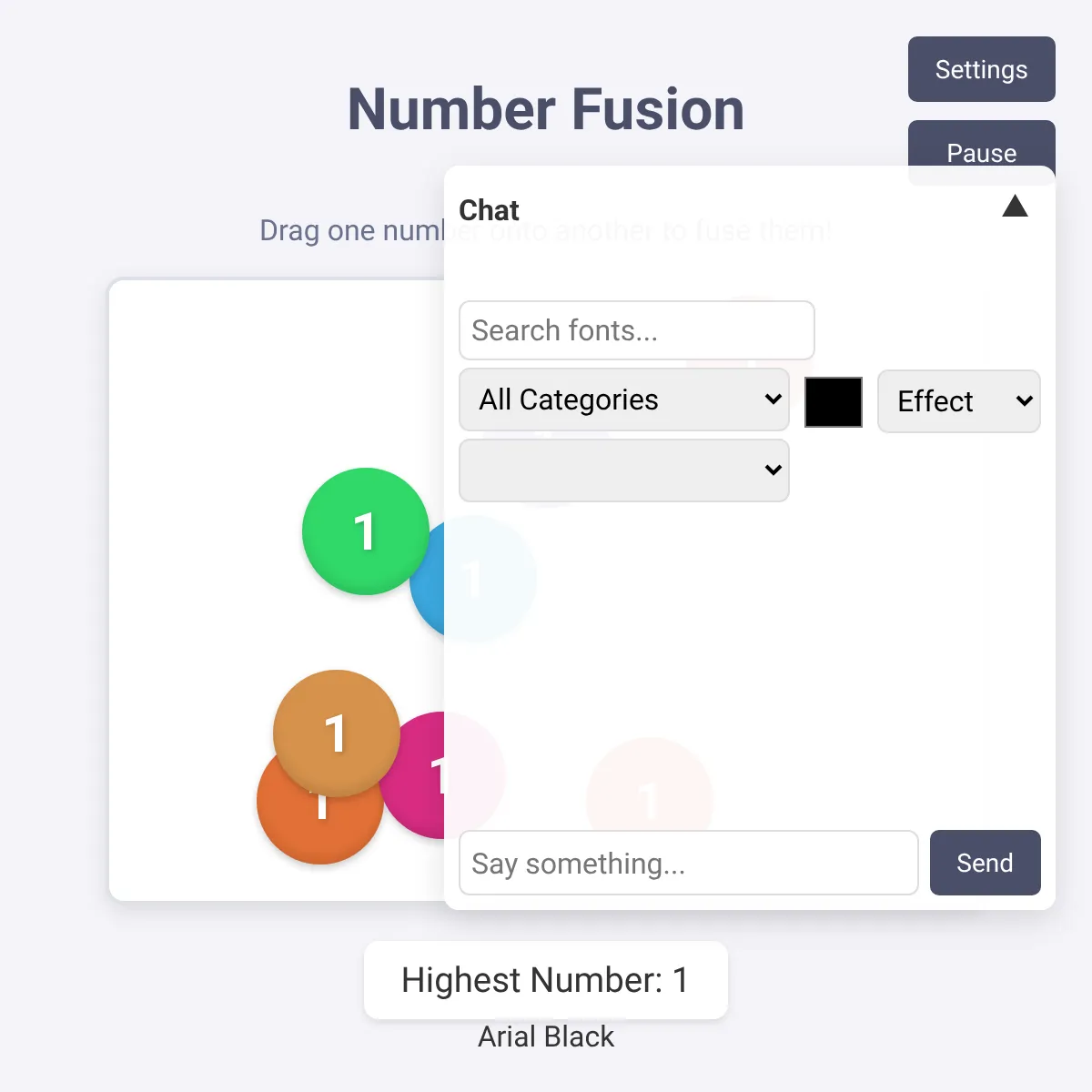 Number Fusion