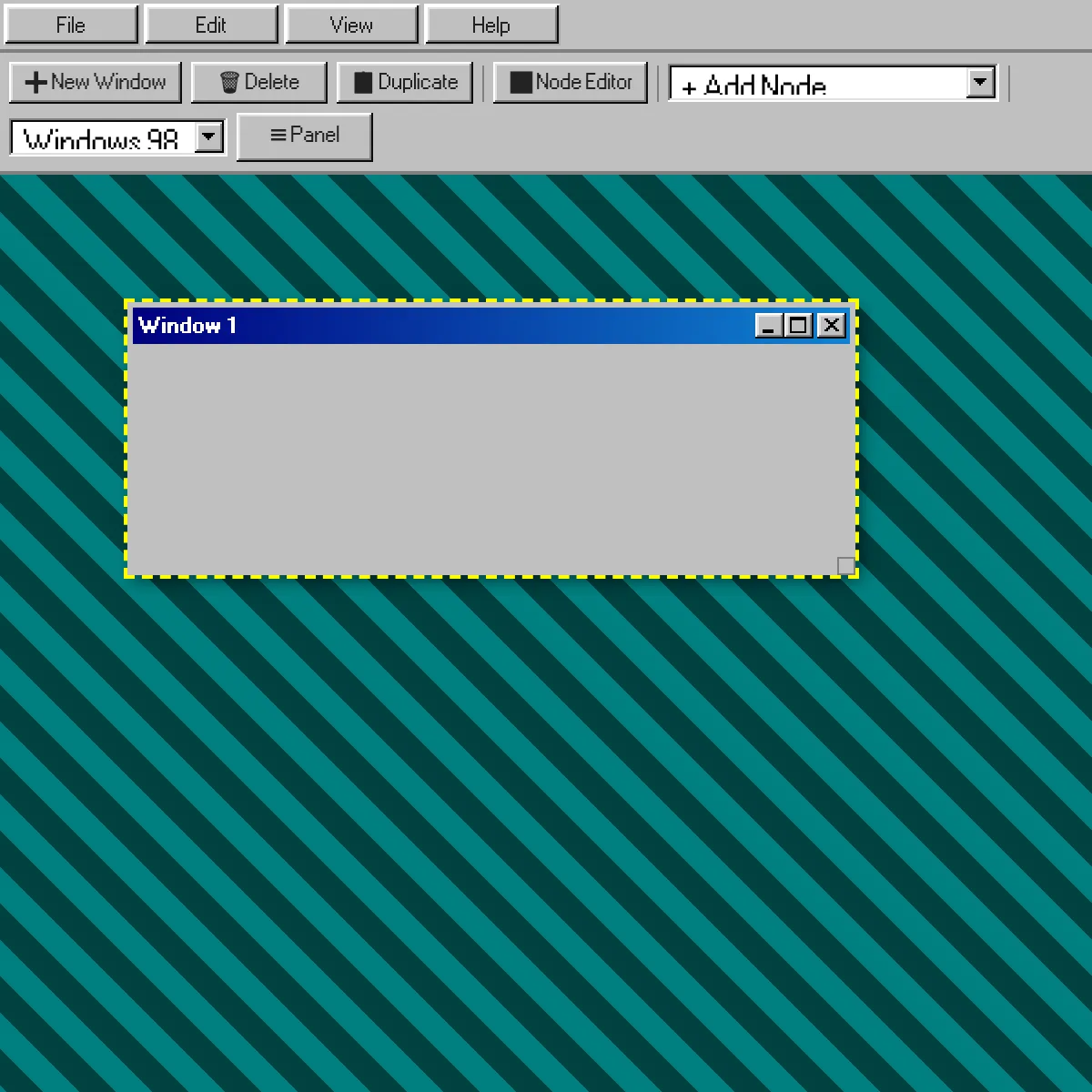Windows classic Designer & Editor