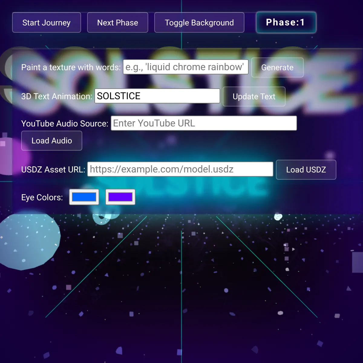 the project is loading