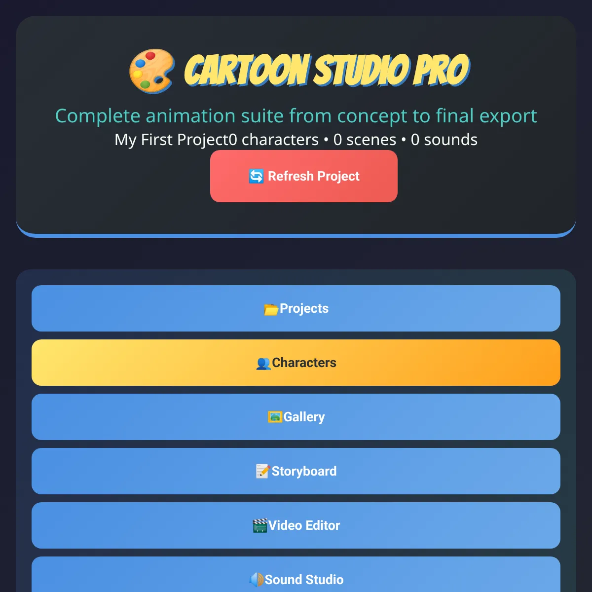 Cartoon Studio Pro - Complete Animation Suite