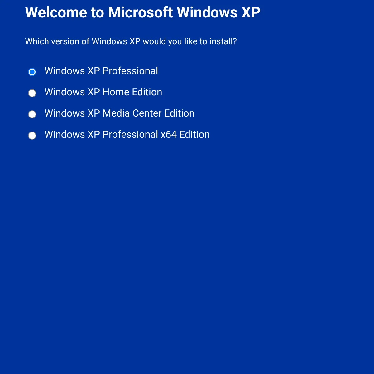 Windows web-sim XP