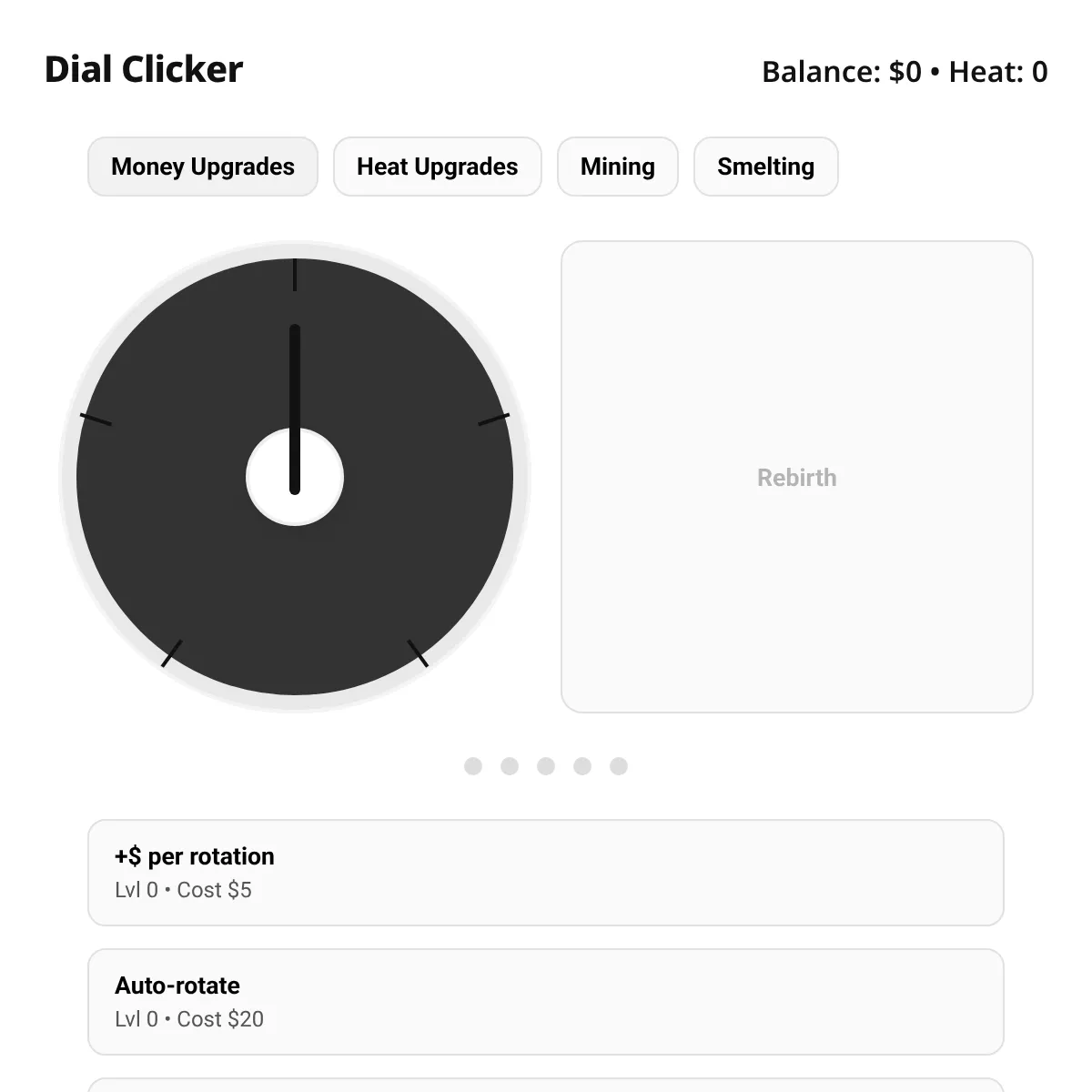 Spinning Incremental
