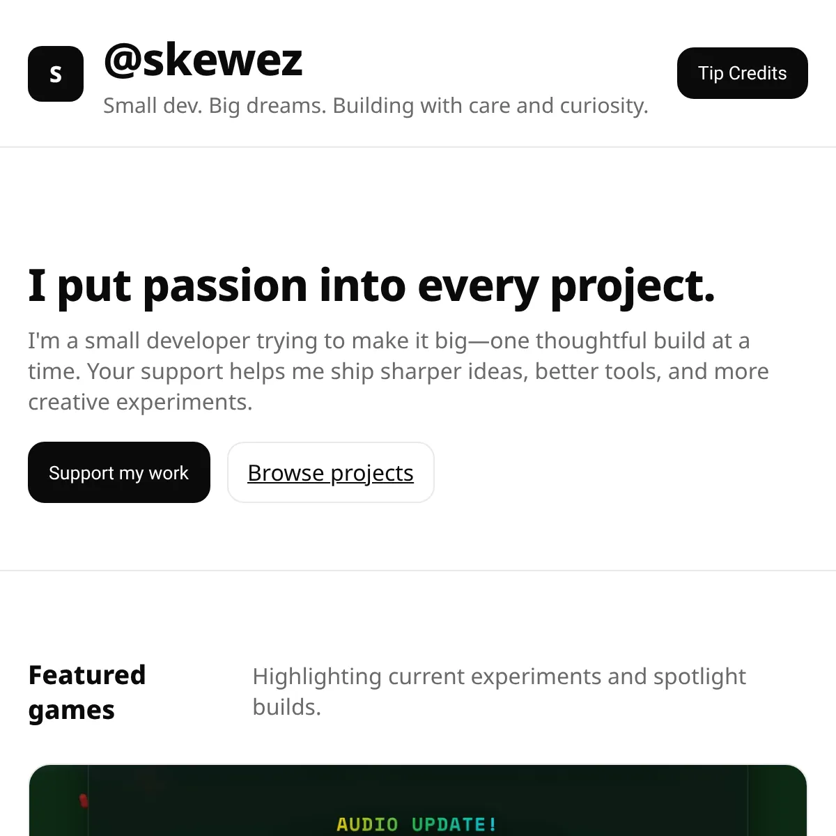 the project is loading