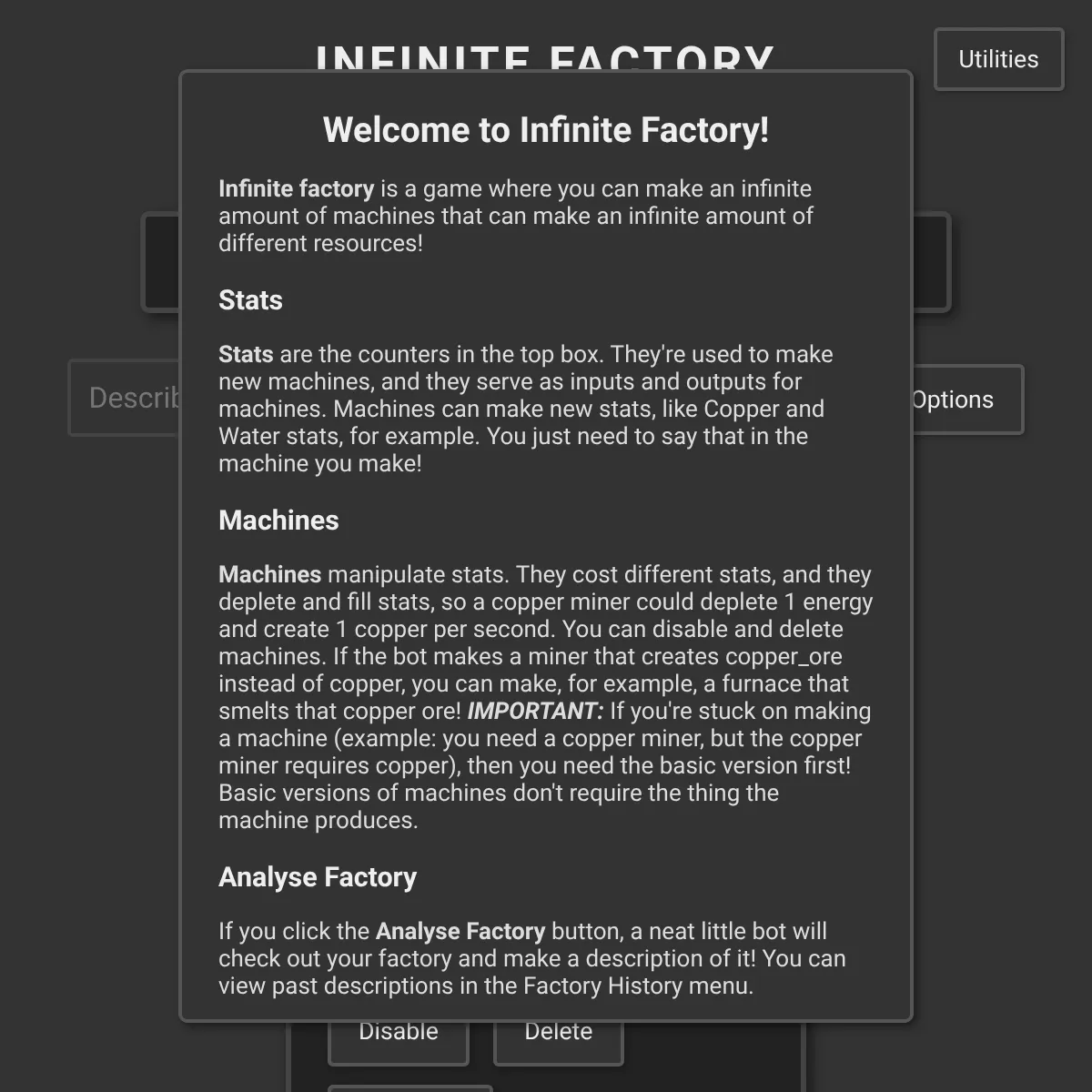 the project is loading