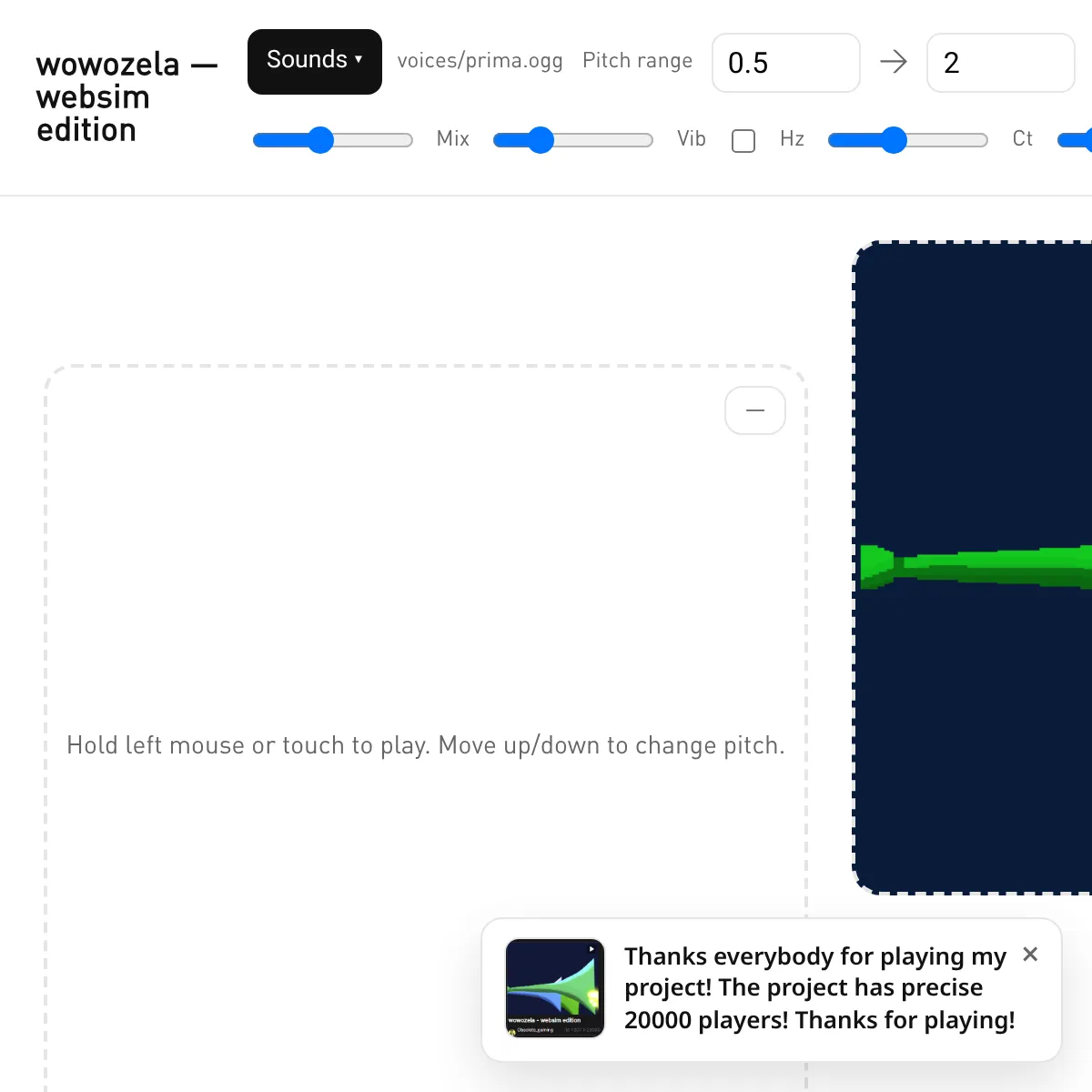 the project is loading