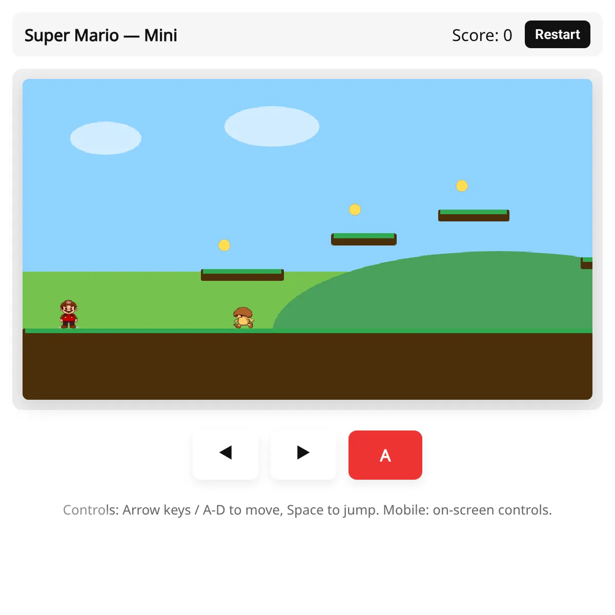 Super Mario — Mini