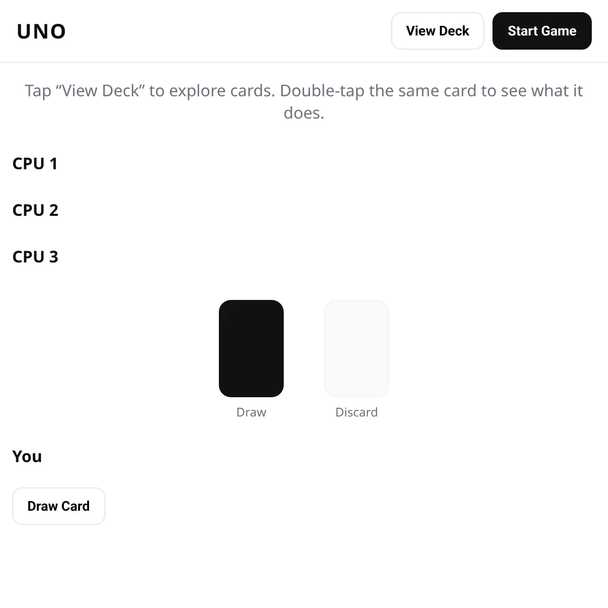 UNO - random update