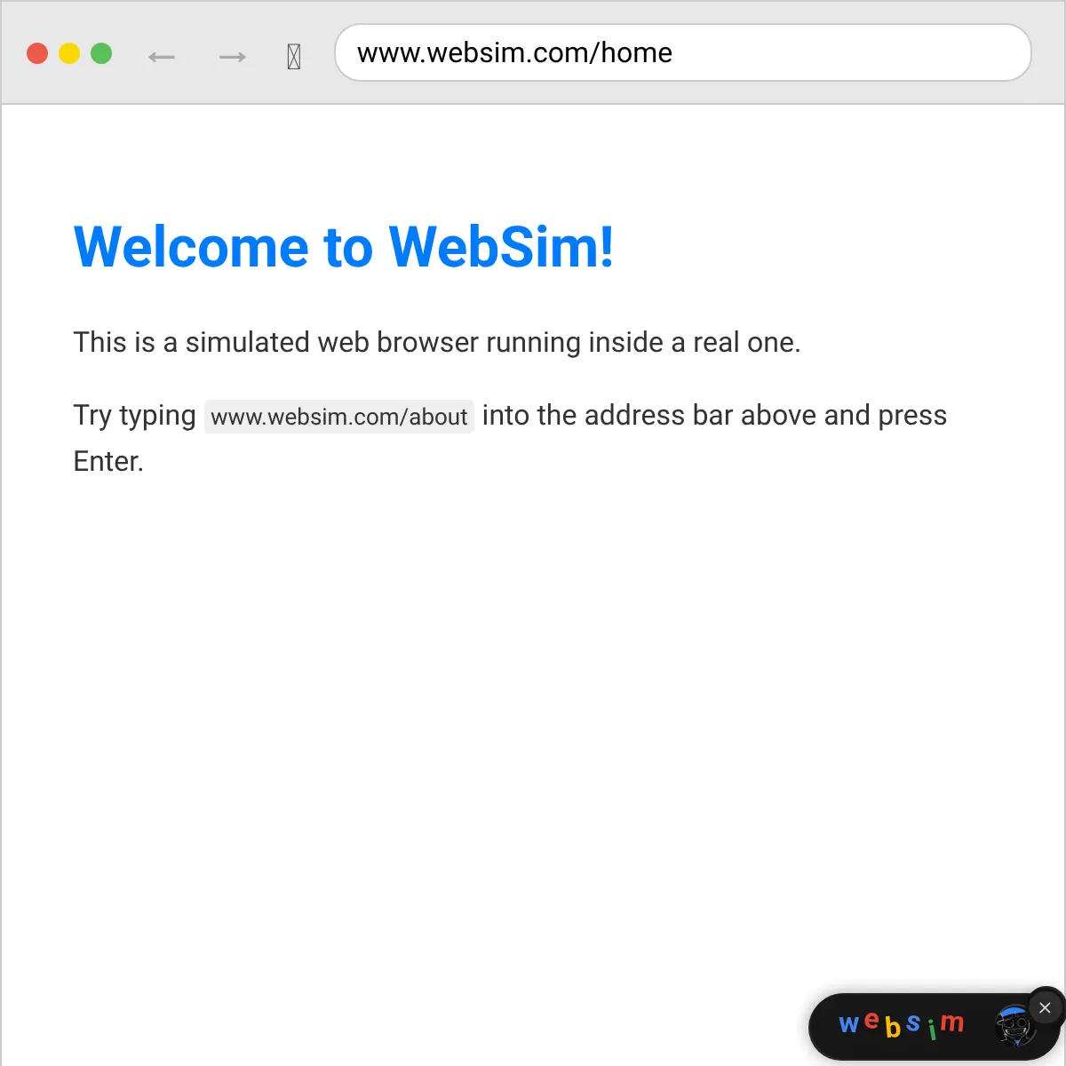 Websim