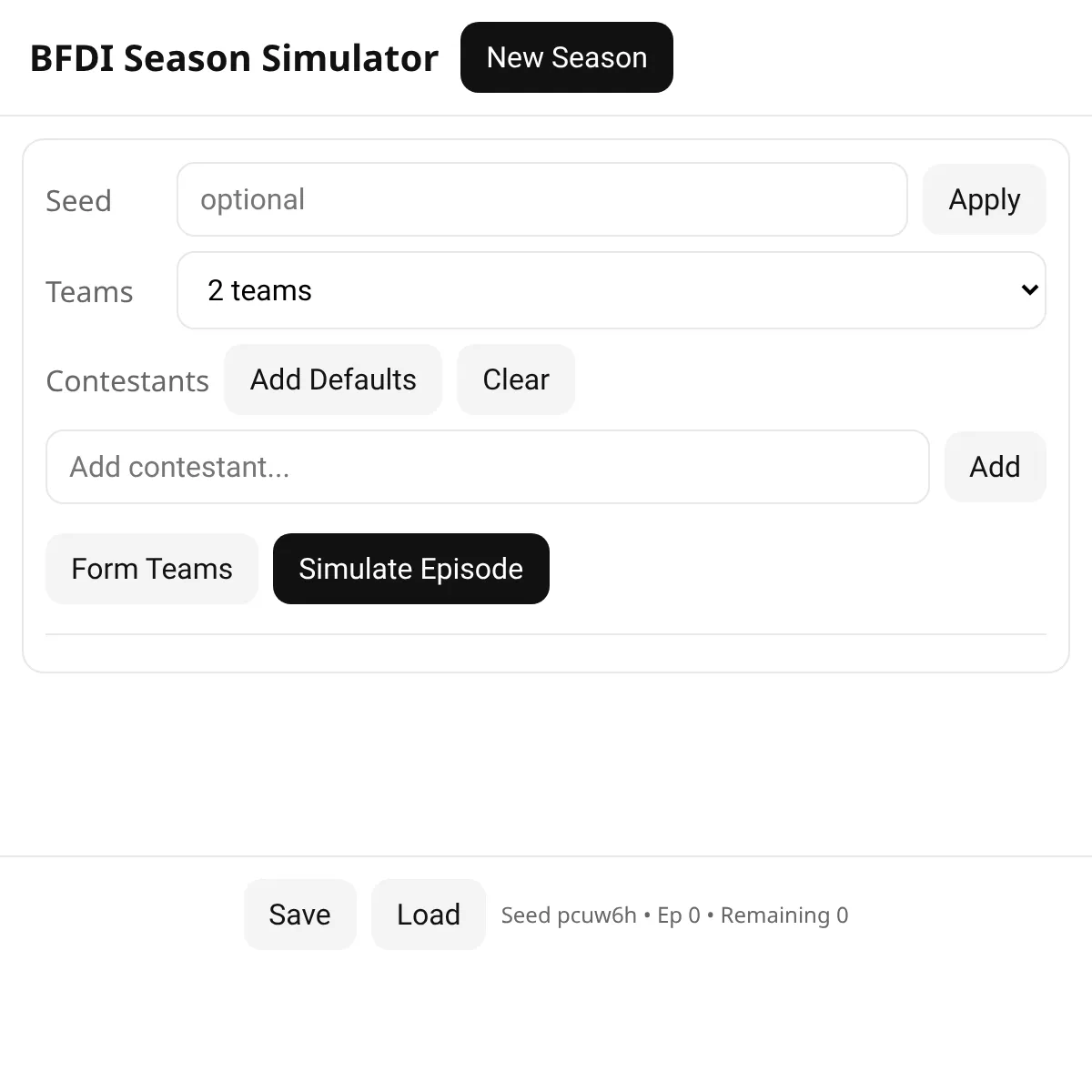 the project is loading