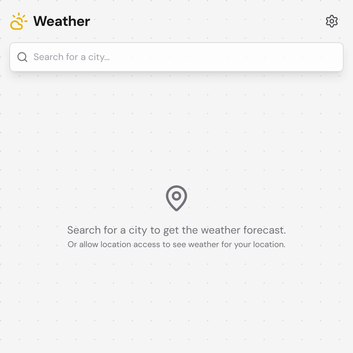 Weather App