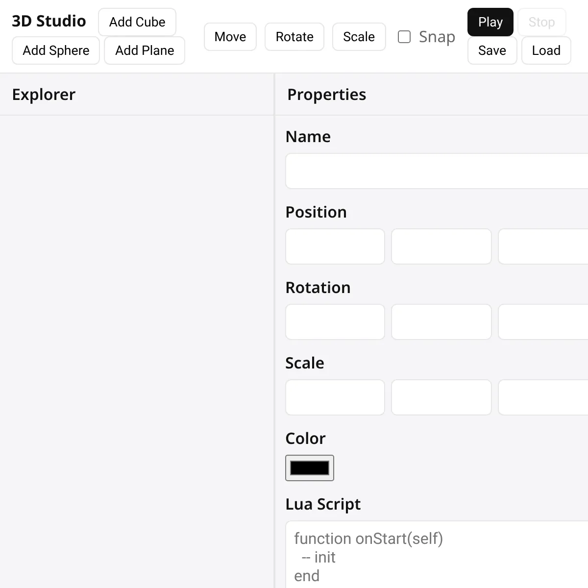 3D Studio (Web)