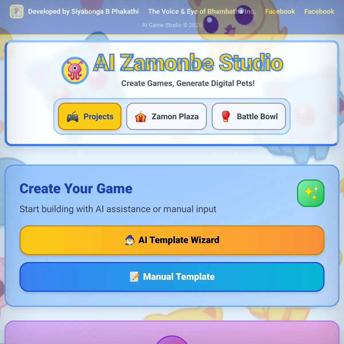 AI Game Studio - Create Games with AI