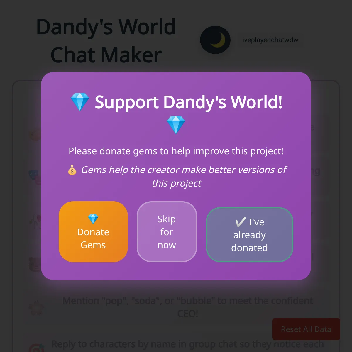 the project is loading