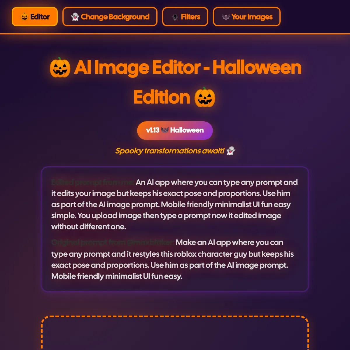 the project is loading
