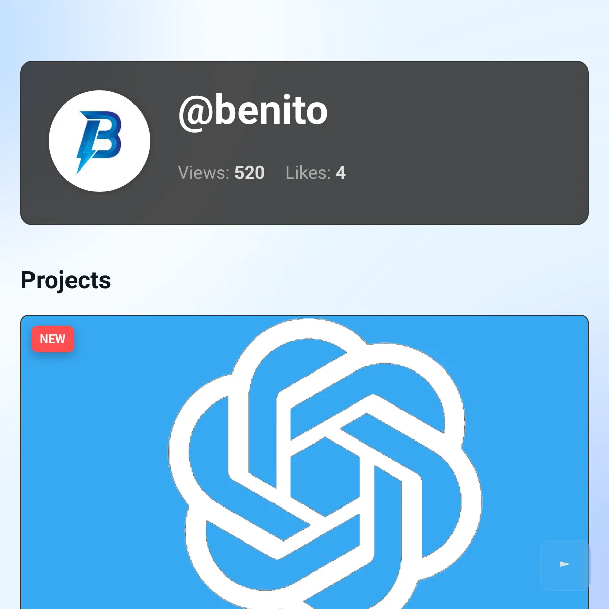 the project is loading