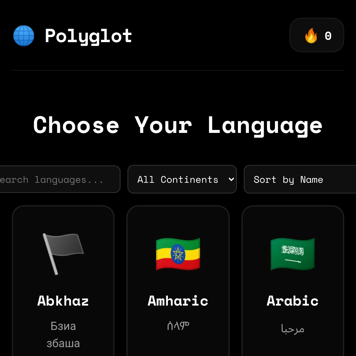 Polyglot - Language Learning