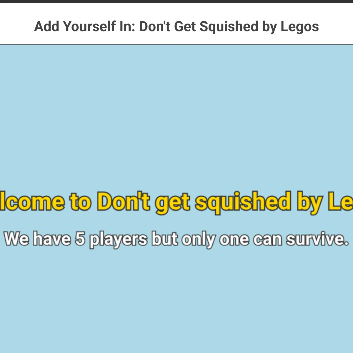 the project is loading